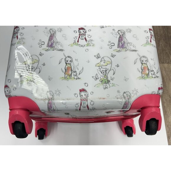 Disney Princess Animators Collection Luggage Rolling Carry On Suitcase for Kids - Picture 9 of 14
